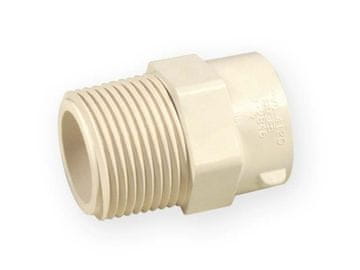 BC PVC-C 1" muško/ženski navojni priključk