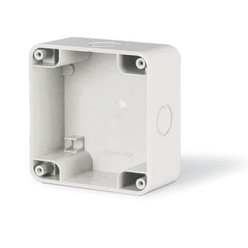 SCAME Nadžbukna kutija, 1 modul, M95, IP66, siva, PROTECTA