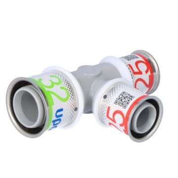 PO Redukcijski T-komad PPSU 32-25-25 S-Press Plus