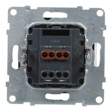LEGRAND Križni konektor - 10 AX - 250 V~ - vijčani priključci, CRNI SUNO