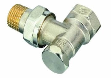 DANFOSS RLV-S 20 kutni povratni ventil za radijatore s bočnim i donjim opskrbom