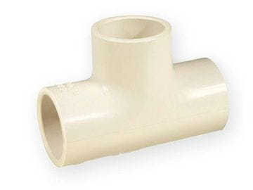 BC Jednaki T-komad KW/KW/KW PVC-C 1"
