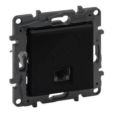LEGRAND RJ45 utičnica kat. 5e UTP - crna, NILOE STEP