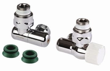 Flamco VARIOCON set ventila - GW 1/2 inča ili GZ 3/4 inča s M30x1,5 kromiranim navojem. Za z