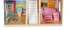Aga Drvena kućica za lutke - vila s bazenom D11251 univerzalna