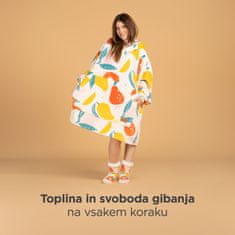 Svilanit Deka s kapuljačom i rukavima, 100% poliester, FruityPop