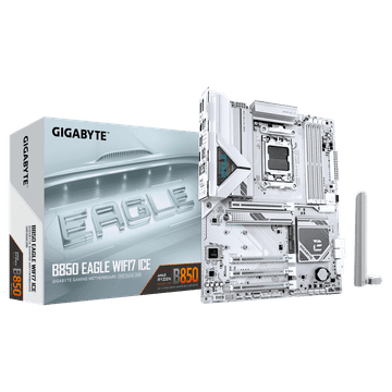 Gigabyte B850 EAGLE WIFI7 ICE matična ploča, AM5, ATX, DDR5