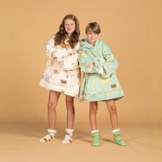 Svilanit Dječja dekica s kapuljačom i rukavima, 100% poliester, Koala Friends