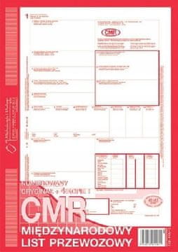 CMR A4 (ORIGINAL + 4 KOPIJE) - NUMERIRANO 800-2 BROJ