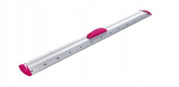 ALUMINIJSKO RAVNALO S DRŽALOM ZA OLOVKE 30 CM 7605