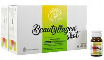PharmaVerum Beautyllagen Shot kolagen jabuka-limeta tekućina 30 x 30 ml 1 kom.
