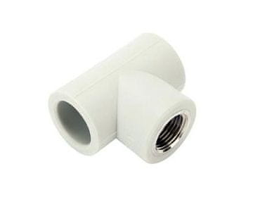 Diamond PP-R trojnik mufovni 25mm x 3/4 GW x 25mm