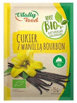 Bourbon Organski šećer od vanilije 15 g