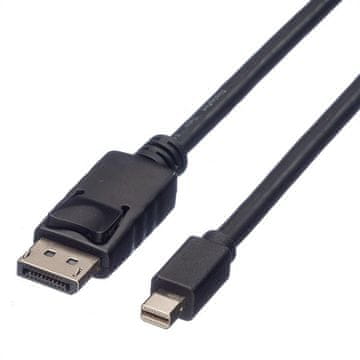 Roline DisplayPort Mini DisplayPort kabel 1,5 m crni, 11.04.5638
