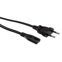 Value kabel za napajanje crni 3m, Cee7/16 na C7 konektor, 19.99.2092