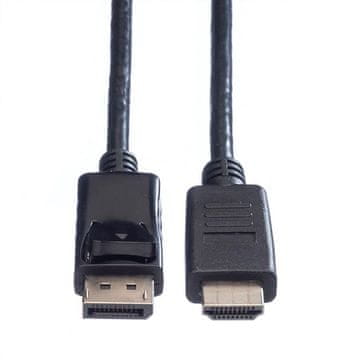 Value DisplayPort HDTV kabel M/M 2 m Vrijednost 73101, 11.99.5781