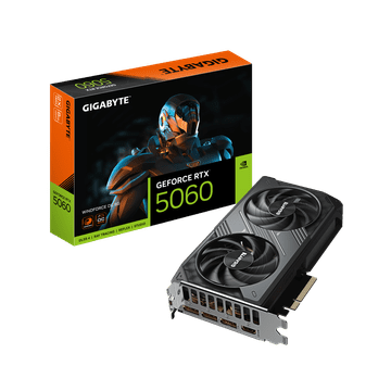Gigabyte GeForce RTX 5060 WINDFORCE OC 8G grafička kartica, 8GB GDDR7 (GV-N5060WF2OC-8GD)