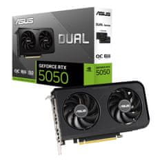 ASUS GeForce RTX5050 DUAL OC grafička kartica, 8GB GDDR6 (90YV0N72-M0NA00)