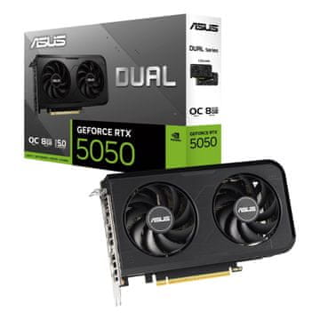 ASUS GeForce RTX5050 DUAL OC grafička kartica, 8GB GDDR6 (90YV0N72-M0NA00)