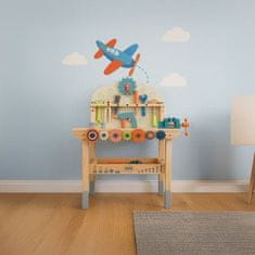 Kruzzel Dječji drveni stol za alat