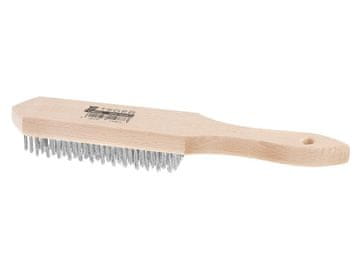 EG Standardna žičana četka za hrđu - čelična žica / 5 redova /