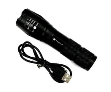 EG Univerzalna USB punjiva svjetiljka s funkcijom power bank 2200mAh XPS 300 lm