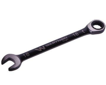 18 mm viljuškasti ključ s račvom, 72 zuba, standard asme B107-2010 Waryński