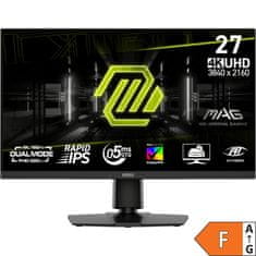 MSI Monitor MAG 272URDF E16 / 27" / UHD / Rapid IPS / 160Hz / 0.5ms (GtG) / crni - podesiv po visini