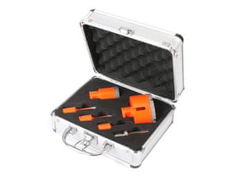 EG Set dijamantnih pila za rupe s drškom M14 6-68 mm, 6 komada
