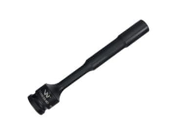 Udarni nasadni ključ 1/2", šesterokutni, tanki, vrlo dugi prolazni otvor, izrađen od 11 mm CrMo čelika, duljine 150 mm, koristi se u mehanici za udarne ključeve, Waryński