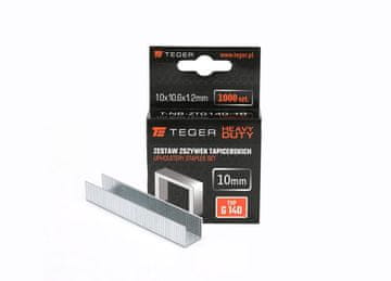 EG Set teških spajalica za tapeciranje (tip G/140) 10/10,6/1,2 mm / 1000 kom /