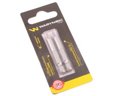 PZ2 50 mm Waryński set bitova odvijača u blisteru od dva dijela
