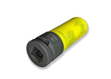 1/2 CrMo čelični udarni nasadni ključ 19 mm s magnetom i poklopcem za aluminijske naplatke Waryński