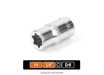 EG Nasadni ključ 1/4" torx E4 /
