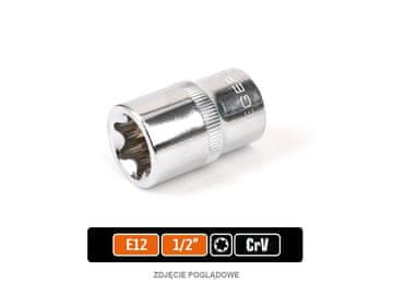 EG Nasadni ključ 1/2" torx E12 /