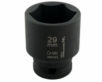 Šesterokutni udarni ključ 1/2". 29 mm. CrMo. DIN 3129. Waryński