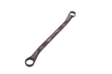 Okasti ključ s odmakom 19 x 22 mm. CrV standard asme B107.9 Waryński