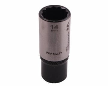 1/4" ključ sa dvanaest točaka. 14 mm. duž. CrV50BV30. DIN 3124. Waryński
