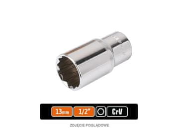 EG Nasadni ključ 1/2" s dvanaest krakova, dužine 13 mm