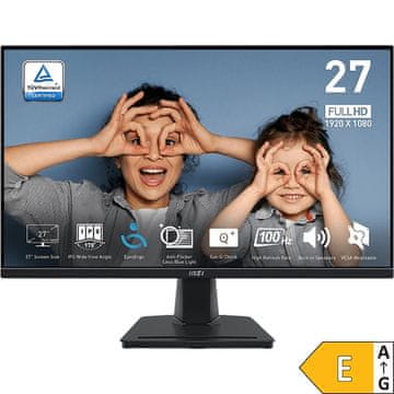 MSI Monitor PRO MP275 27" / FHD / IPS / 100Hz / 1ms (MPRT) (crni)