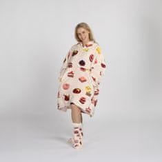 Svilanit Deka s kapuljačom i rukavima, 100% poliester, Cake Time