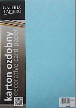 Argo DEKORATIVNI KARTON GLAMOUR PLAVI 230G/M2 (20) 4908