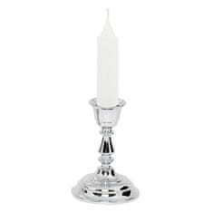Amorelie Tradicionalni srebrni svijećnjak 9 cm kromiran