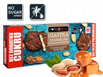 GO! Karamel i orašasti keksi bez dodanog šećera 128g