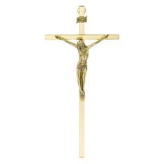 Amorelie Viseći križ, zlatno-mjedeni, 26 cm