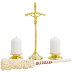 Zlatni set papinskih božićnih pjesama 17 cm