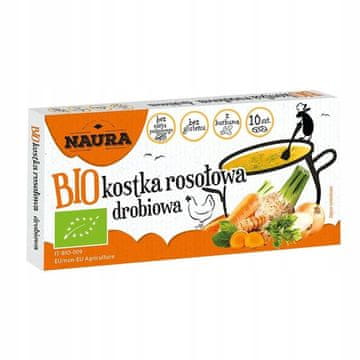 organska kocka pileće juhe, 100 g