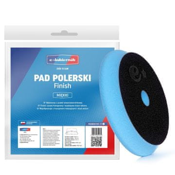 Mekani jastučić za poliranje 150 mm s čičkom 125 mm spužvasti disk za završnu obradu