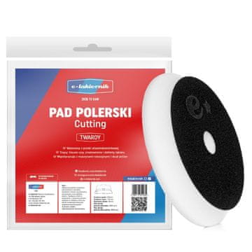 Tvrdi jastučić za poliranje 150 mm s čičkom 125 mm spužvasti disk