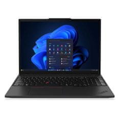 Lenovo ThinkPad T16 G4 laptop, Intel Core Ultra 7 255U, 40 cm (16), DDR5 32 GB, 1 TB SSD, crni (21QE0043SC)